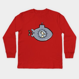 submarine Kids Long Sleeve T-Shirt